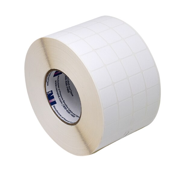 Nevs Xylene Resistant Slide Label, 15/16" x 15/16", 4 Across White CB-SL-TTP-4 - main